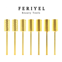 Load image into Gallery viewer, Large Barrel Flat Top Nail Carbide Bit - Shank 3/32&quot;~Feriyel Brand USA
